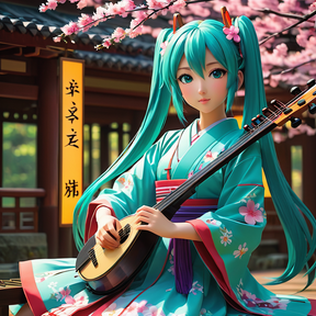 Japanese Miku Techno